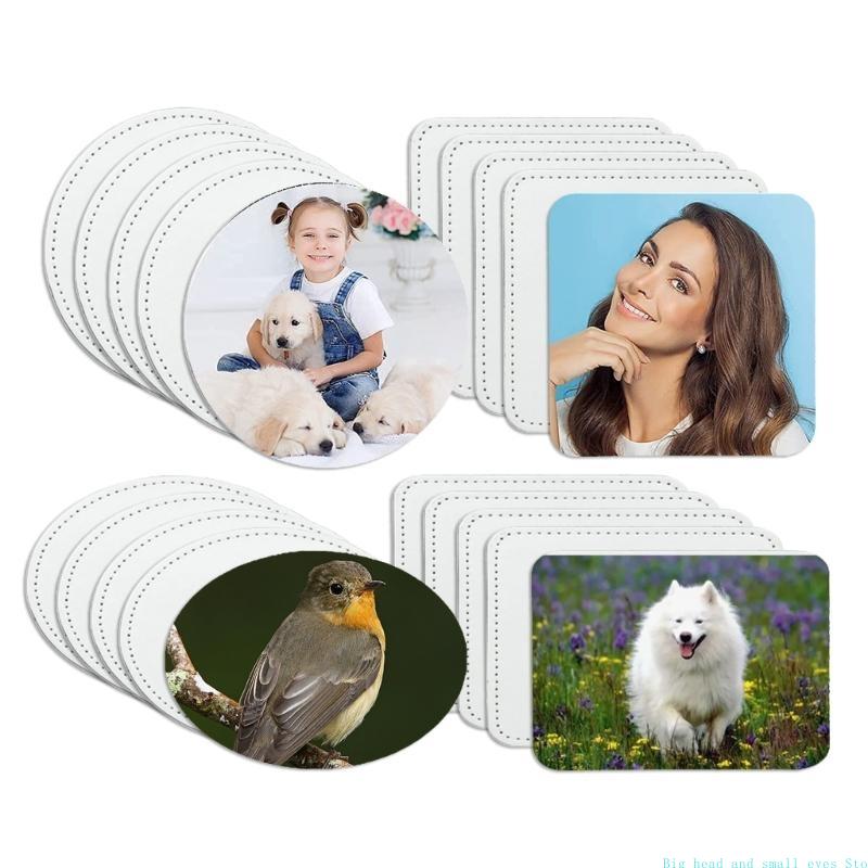 581C 10 ชิ้นหมวกหนังเปล่าแพทช์ - Hat Sublimation Blank บทวิจารณ์และราคา
