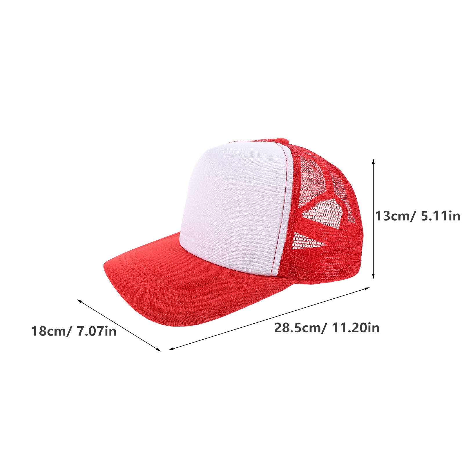 หมวกแก๊ปตาข่ายเปล่าสำหรับงานซั - Hat Sublimation Blank บทวิจารณ์และราคา